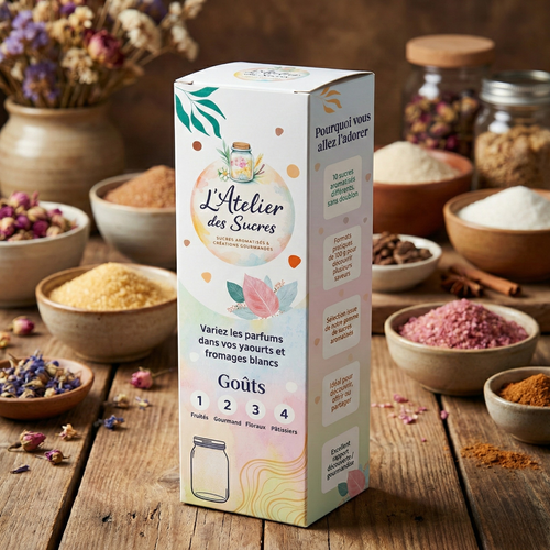 Coffret Découverte – 10 Sucres Aromatisés